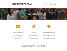 Tablet Screenshot of interatores.com